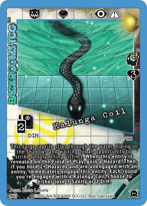 Backrooms TCG card