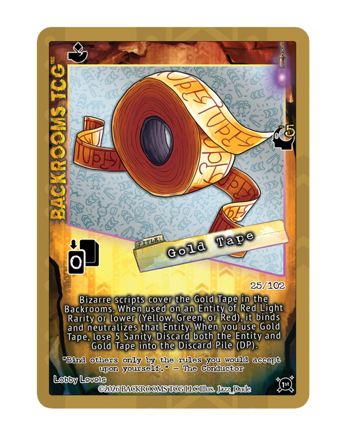 Backrooms TCG card
