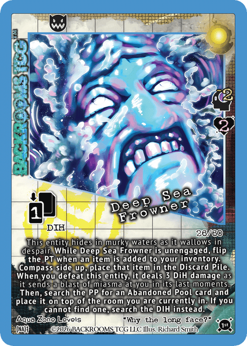 Backrooms TCG card