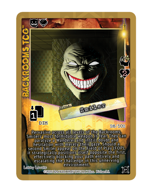 Backrooms TCG card