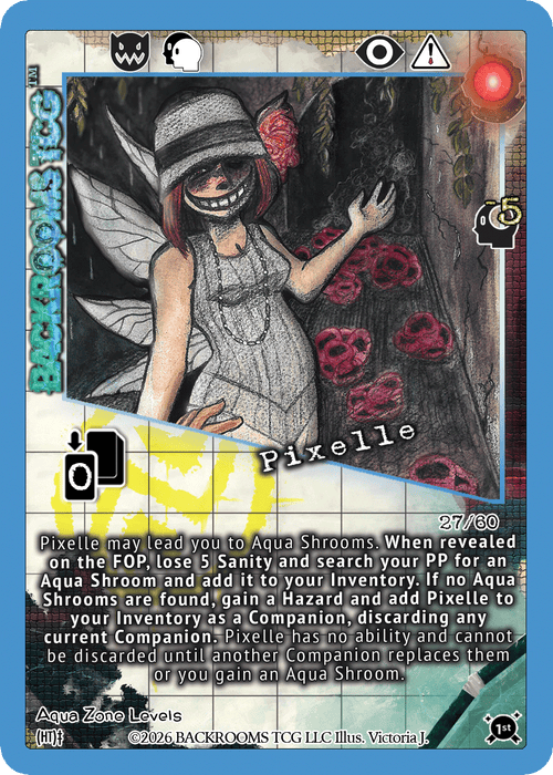 Backrooms TCG card