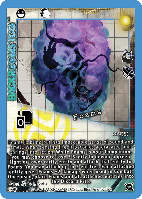 Backrooms TCG card