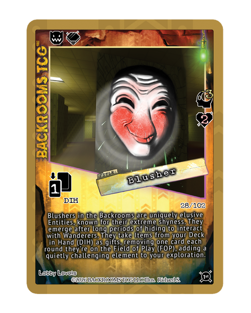 Backrooms TCG card
