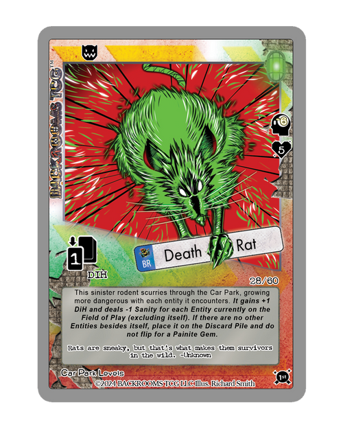 Backrooms TCG card