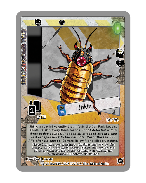 Backrooms TCG card