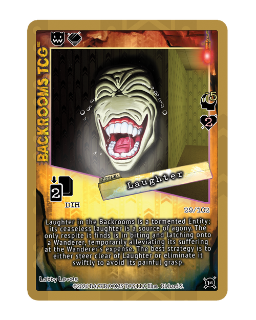 Backrooms TCG card