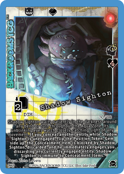Backrooms TCG card