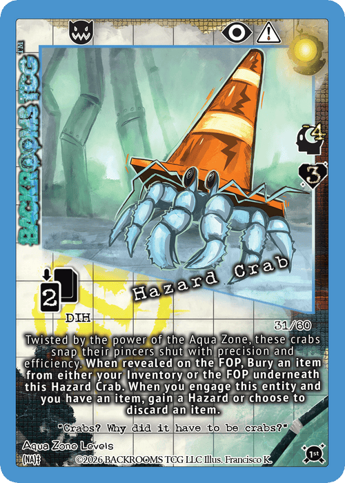 Backrooms TCG card