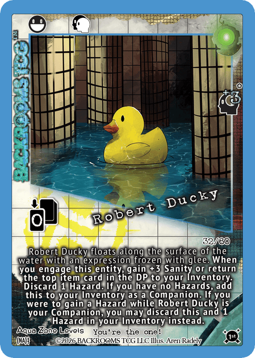 Backrooms TCG card