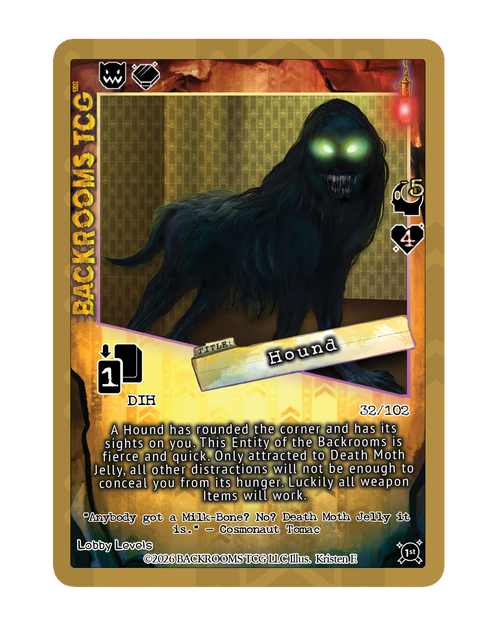 Backrooms TCG card
