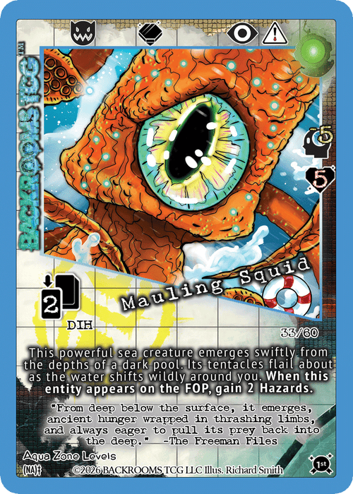 Backrooms TCG card