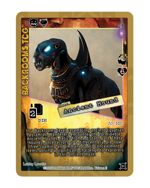 Backrooms TCG card