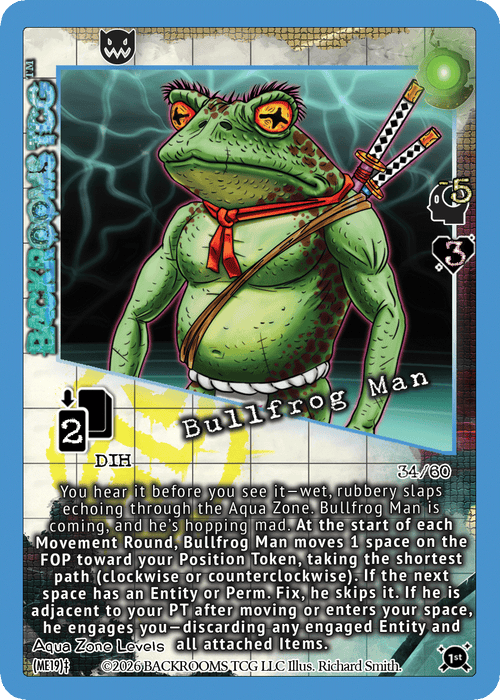 Backrooms TCG card