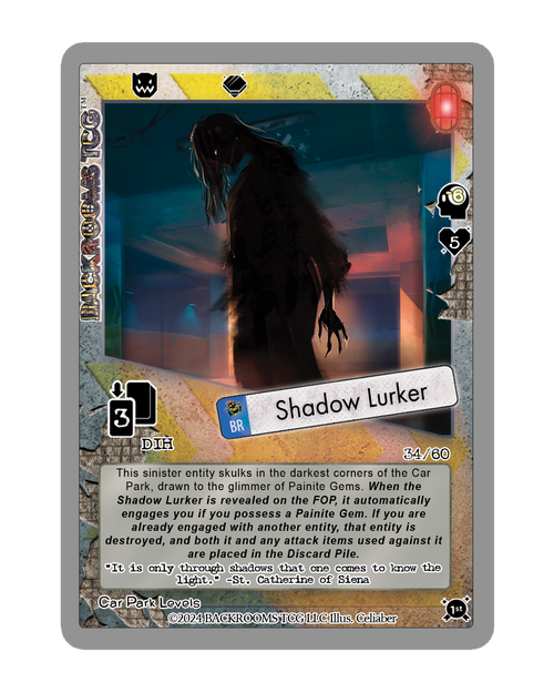 Backrooms TCG card