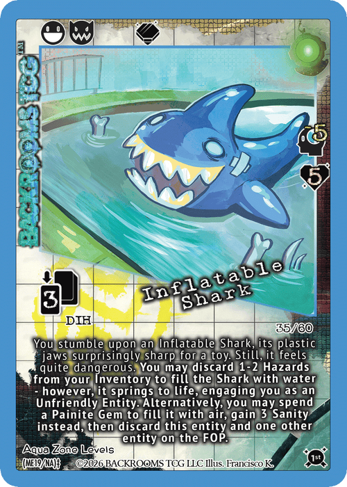 Backrooms TCG card
