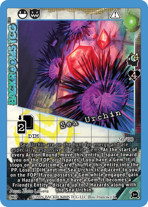 Backrooms TCG card