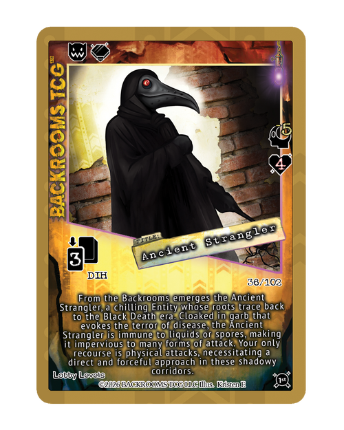 Backrooms TCG card