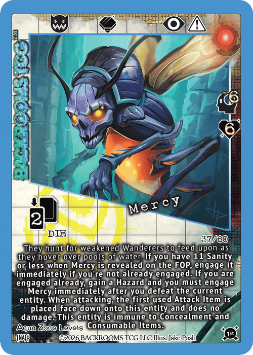 Backrooms TCG card