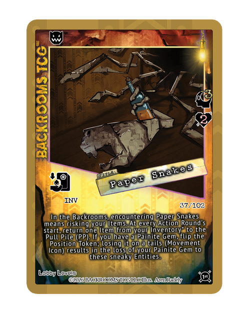 Backrooms TCG card