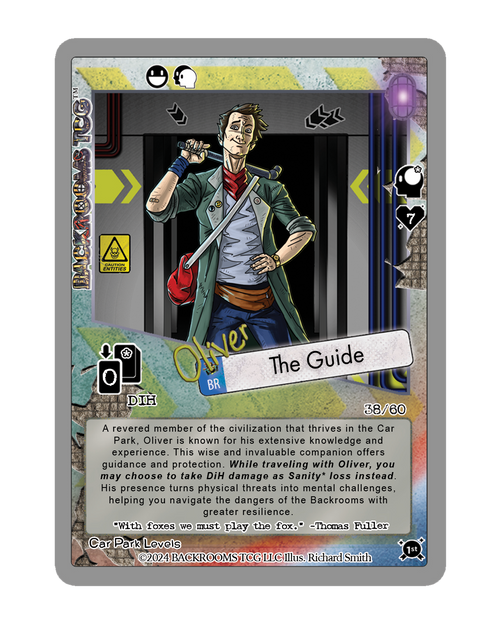Backrooms TCG card