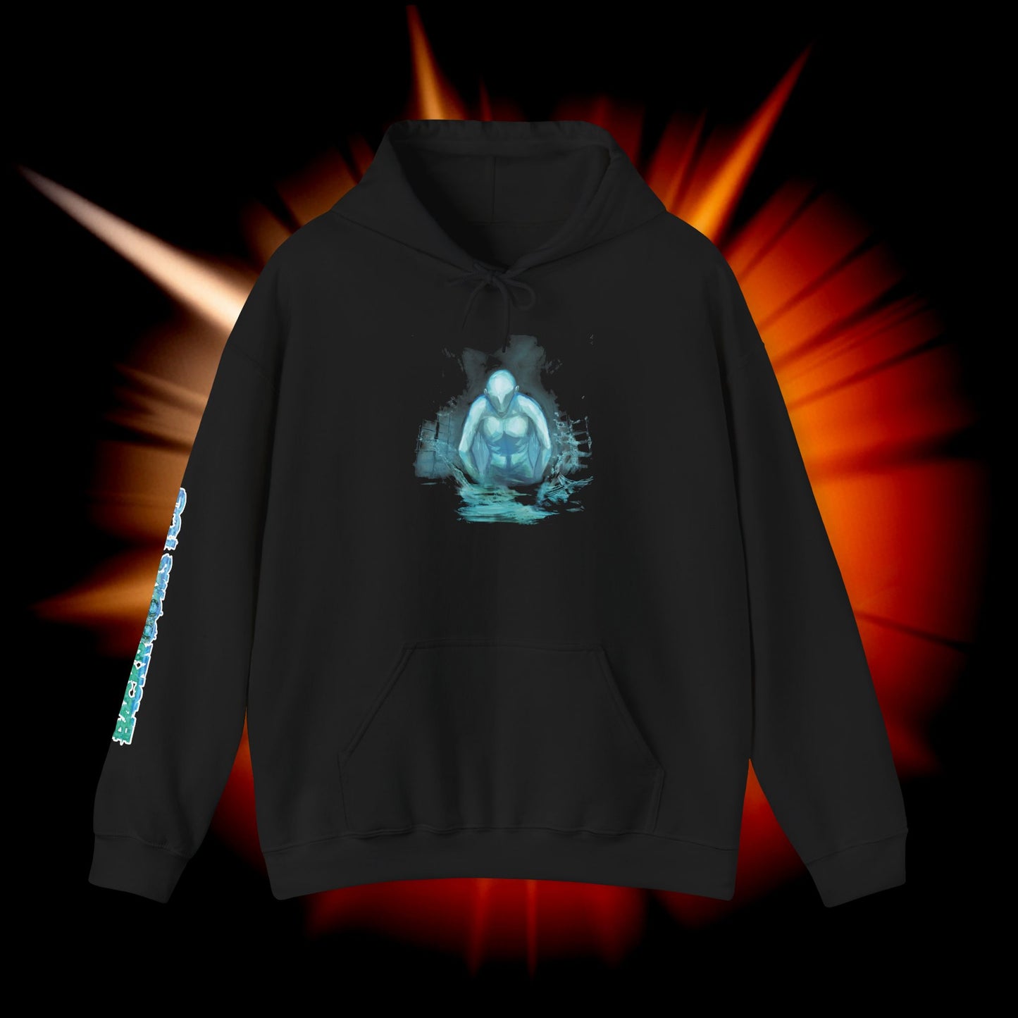 Aqua Zone Levels Faceling Backrooms TCG™ Soft-Style Hoodie