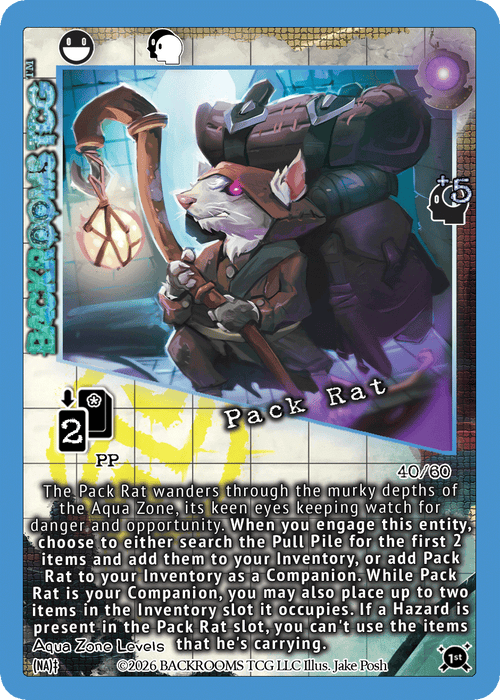 Backrooms TCG card
