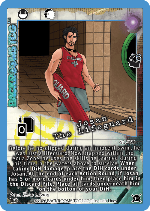 Backrooms TCG card