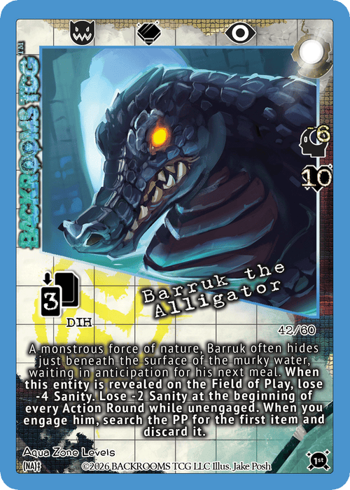 Backrooms TCG card