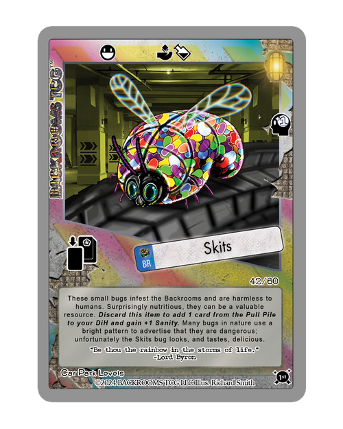 Backrooms TCG card