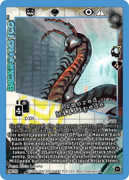 Backrooms TCG card