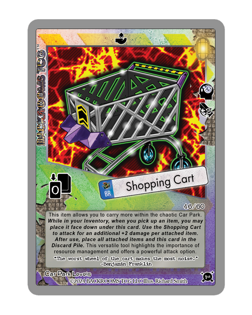 Backrooms TCG card
