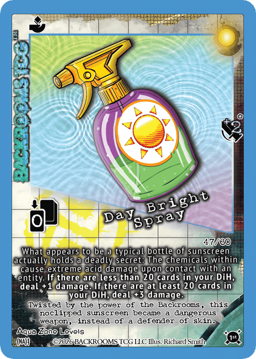 Backrooms TCG card