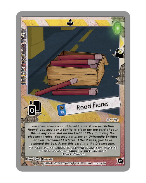 Backrooms TCG card