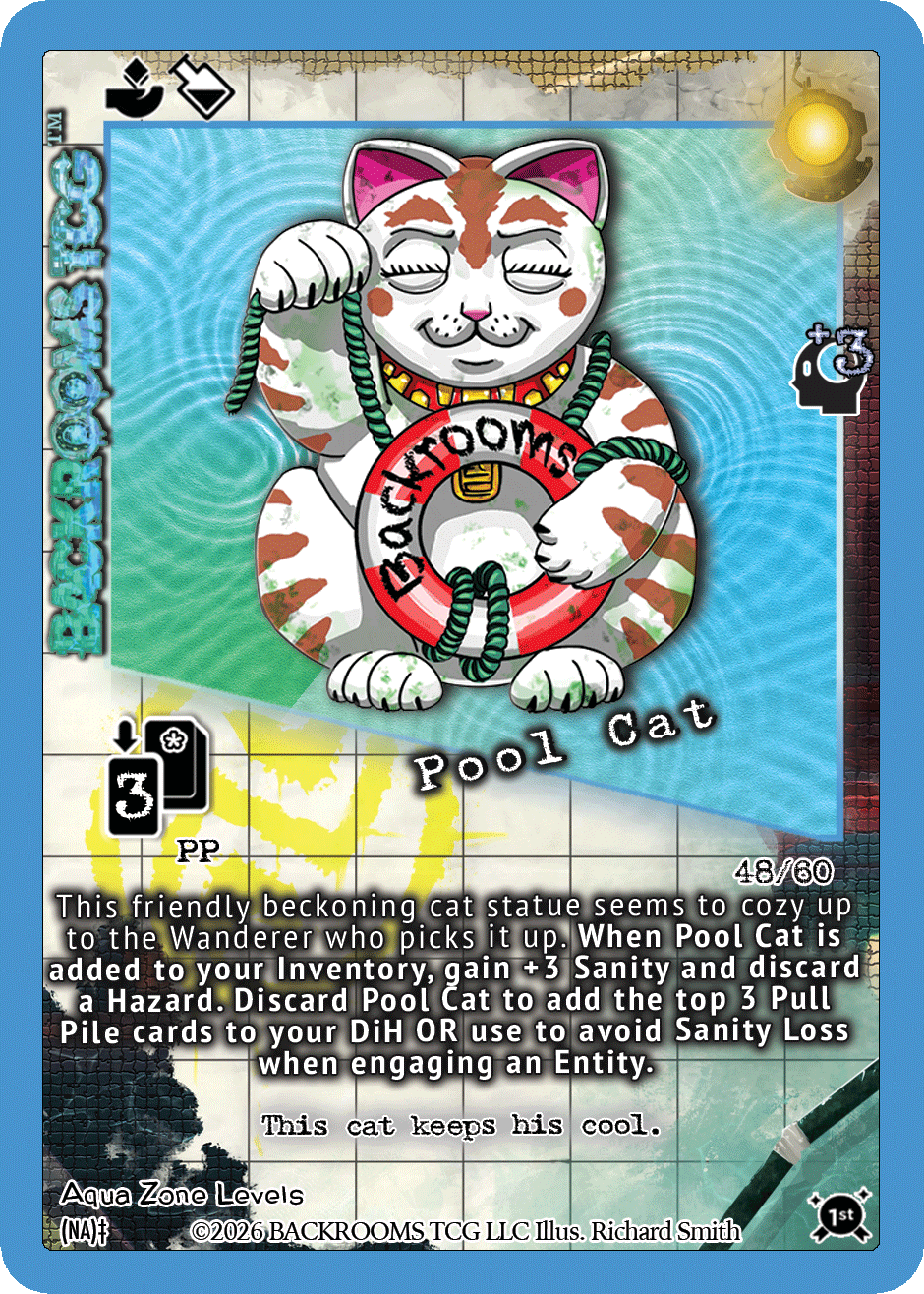 Backrooms TCG™ Aqua Zone Levels Mini Booster Box (Pre-order)