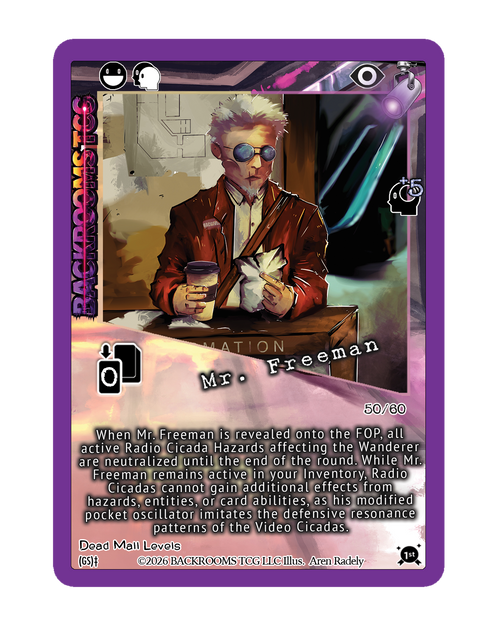 Backrooms TCG card