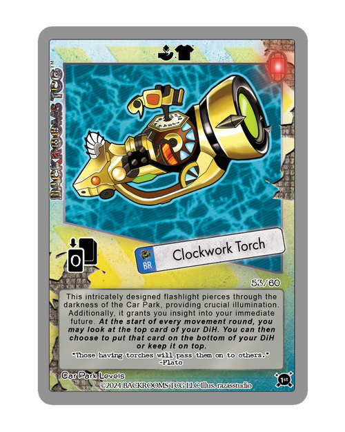 Backrooms TCG card