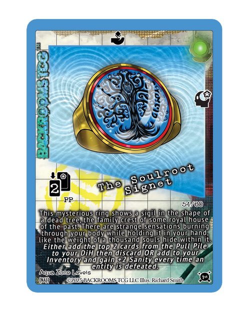 Backrooms TCG card
