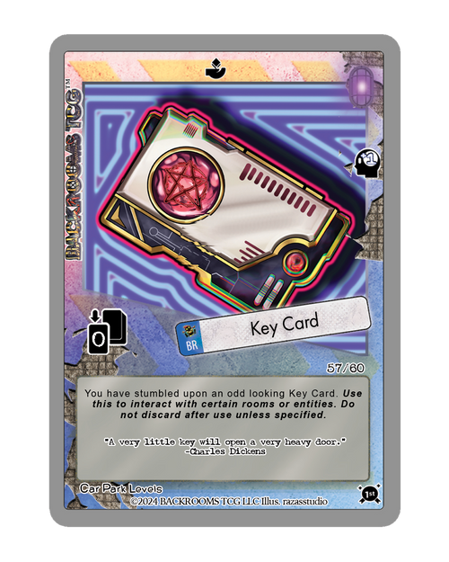 Backrooms TCG card