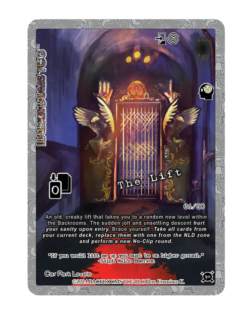 Backrooms TCG card