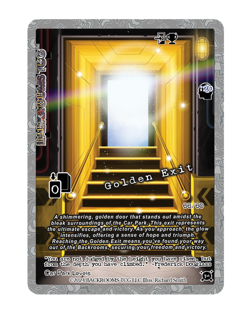 Backrooms TCG card