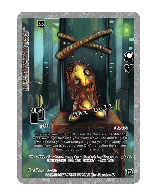 Backrooms TCG card
