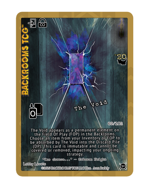 Backrooms TCG card