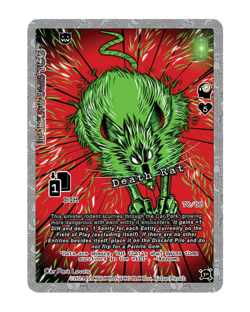 Backrooms TCG card