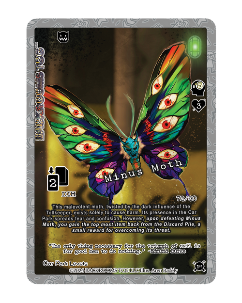 Backrooms TCG card