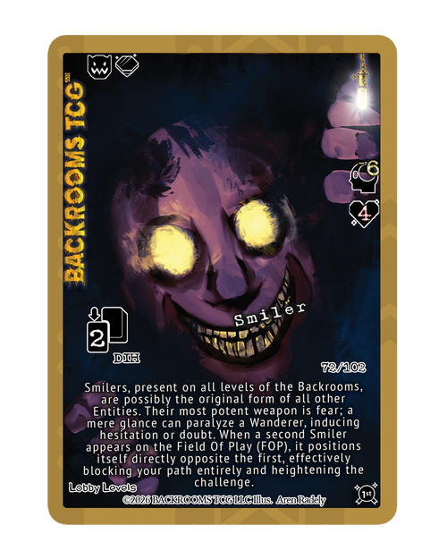 Backrooms TCG card
