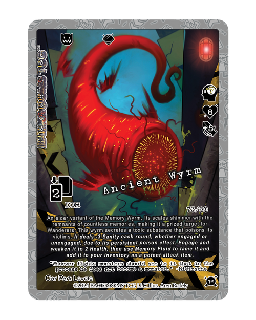 Backrooms TCG card