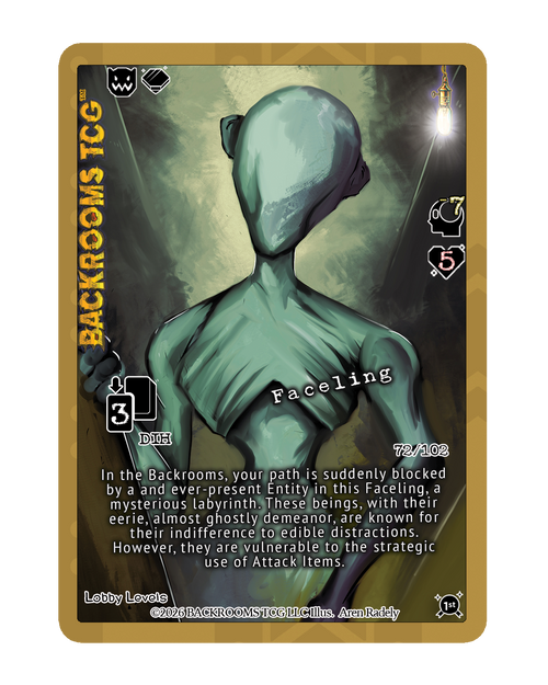 Backrooms TCG card