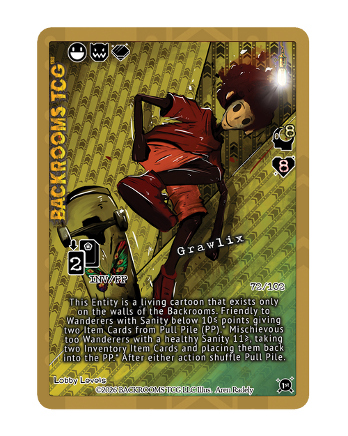 Backrooms TCG card