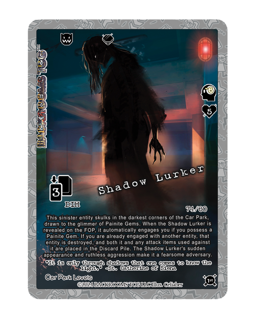 Backrooms TCG card