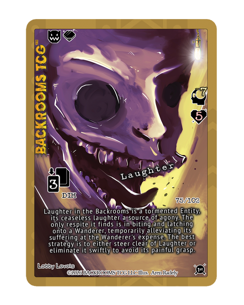 Backrooms TCG card